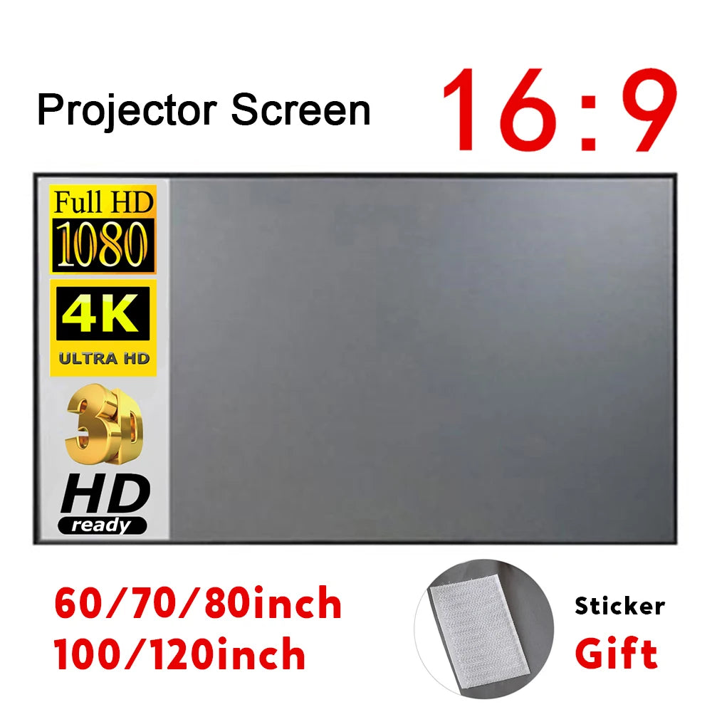 Portable Projector Screen (Anti-Light)